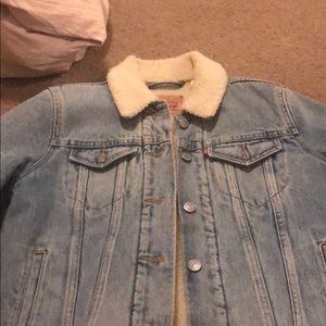 Levi’s Denim Jacket with Fleece Lining